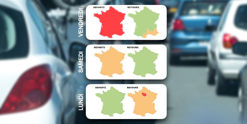 Week-end de la Pentecôte : les prévisions trafic