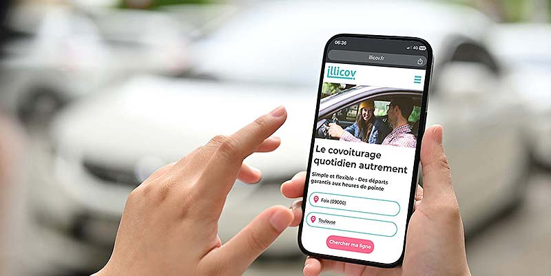 Illicov, le covoiturage qui fonctionne comme le bus