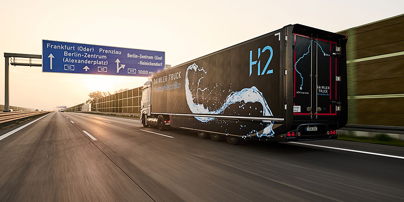 Camion à Hydrogène : Le prototype de Daimler Truck Atteint les 1.047 km