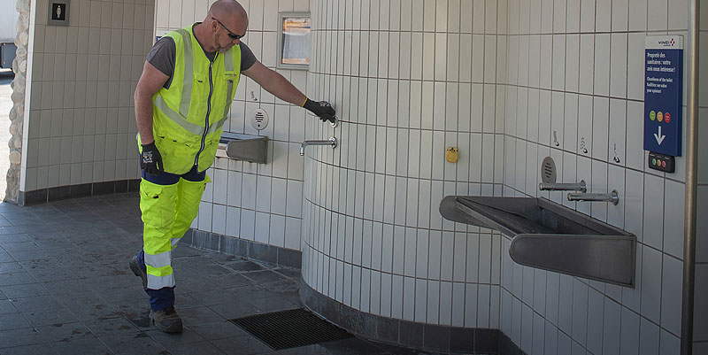 L'entretien des sanitaires
