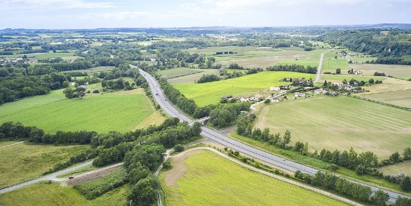 Une concertation publique pour des bretelles sur l'A64