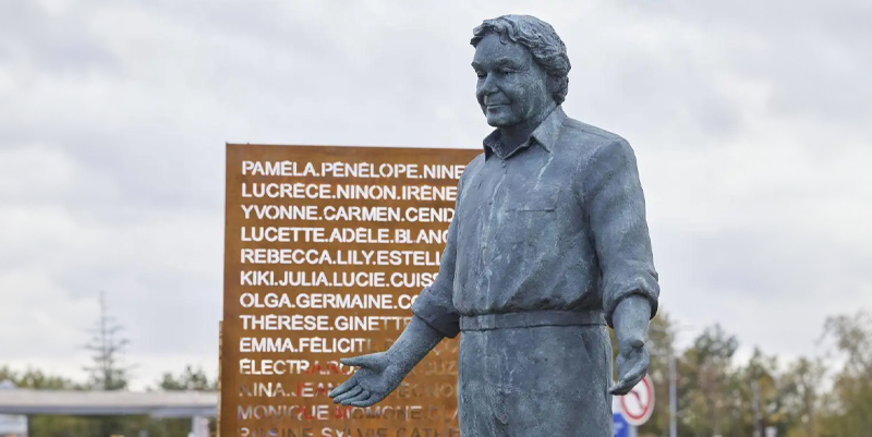 L'autoroute honore Pierre Perret sur l'aire de services de Garonne