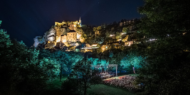 Le Festival de Rocamadour dans le Lot