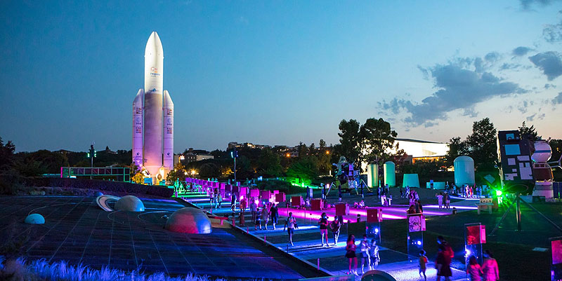 Ariane 6, star des noctures de la Cité de l'Espace de Toulouse