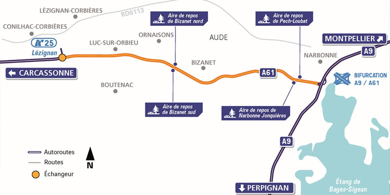 L'A61 s'élargit !