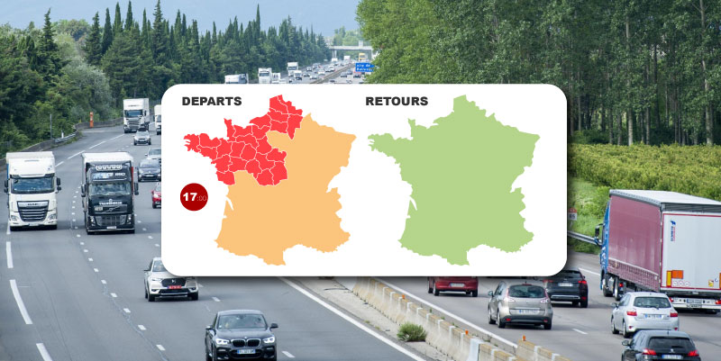 Bison Futé voit rouge : les routes à éviter pour les départs en vacances ce vendredi