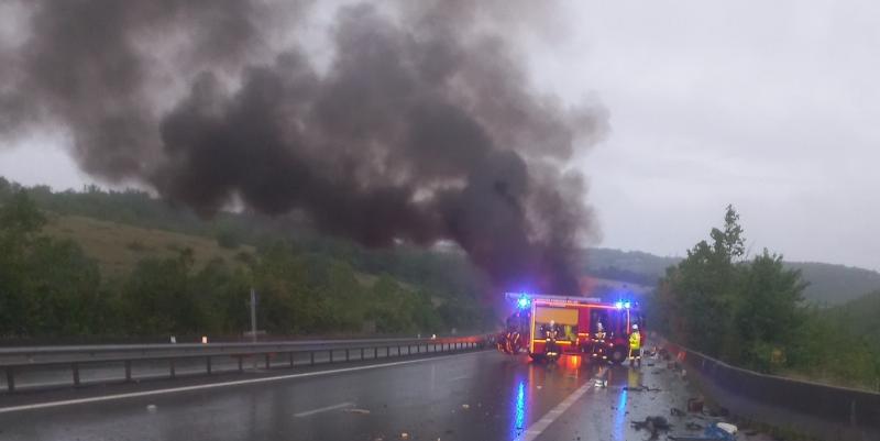 Incendie de camion : circulation interrompue sur l’A20 entre Montauban et Brive