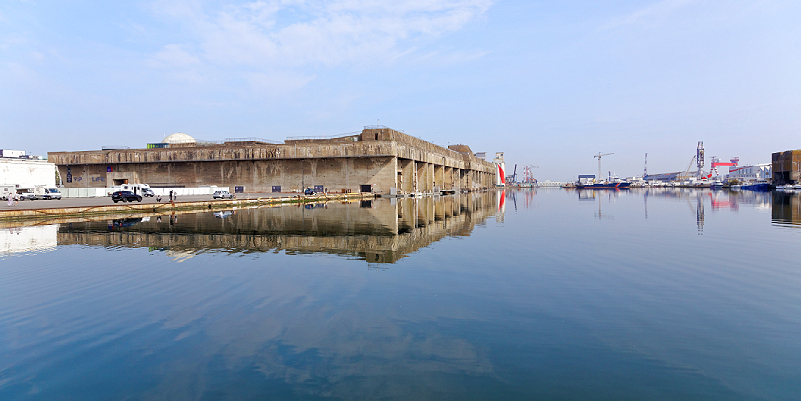 La base sous-marine de Saint-Nazaire