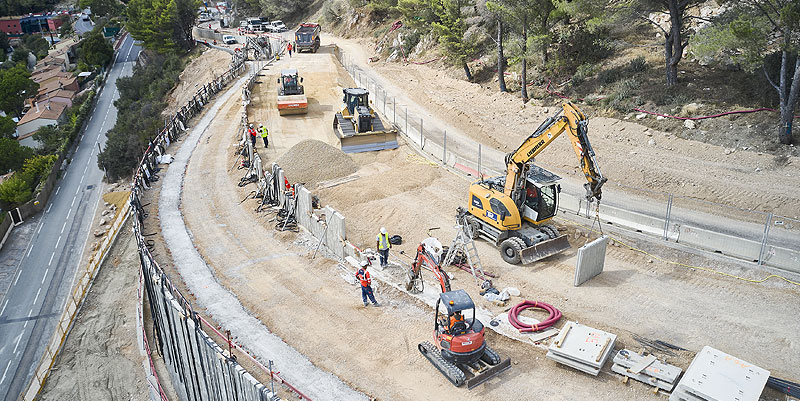 Décarboner les chantiers d’autoroutes