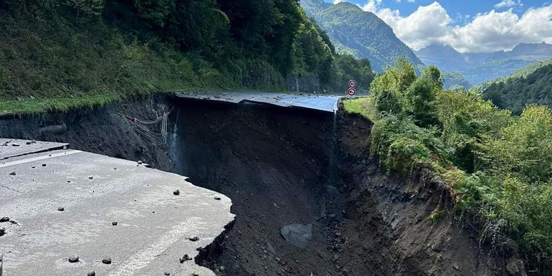Fermeture du Tunnel de Bielsa-Aragnouet et de la Nationale 134