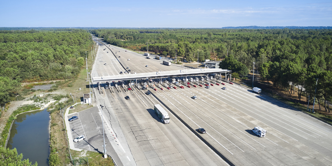 A62 : rénovation du péage de St-Selve