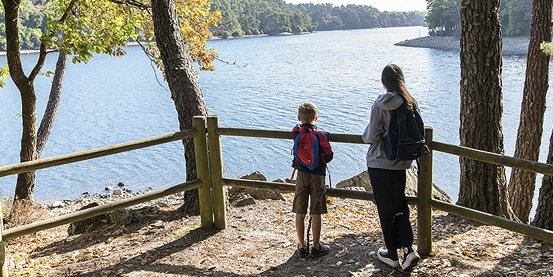 À la découverte du lac de Guerlédan entre Saint Brieuc et Lorient
