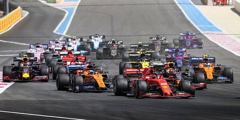 Le Grand-Prix de France de F1 au Castellet