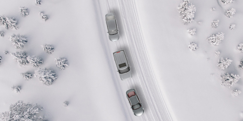 La tenue de route des 4X4 dans la neige