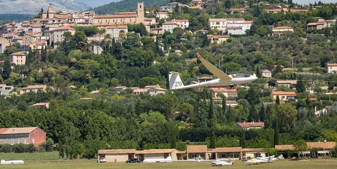 Voltige en planeur dans le Var