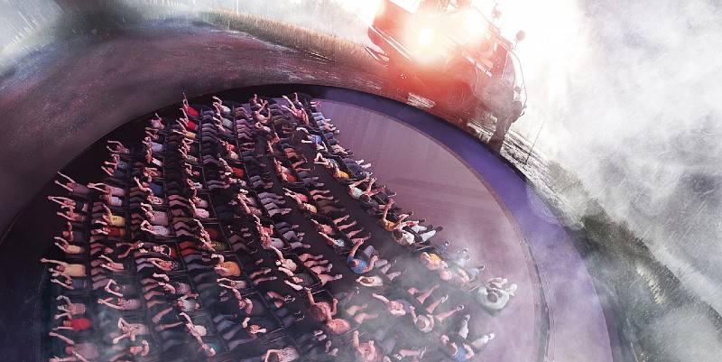 Une tornade menace le Futuroscope