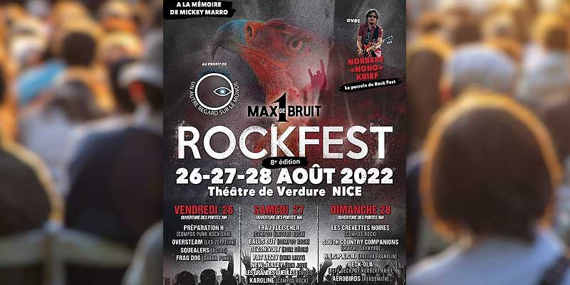 Le RockFest, 1 Max de Bruit à Nice