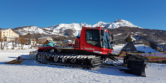 Le métier de dameur au Val d'Allos