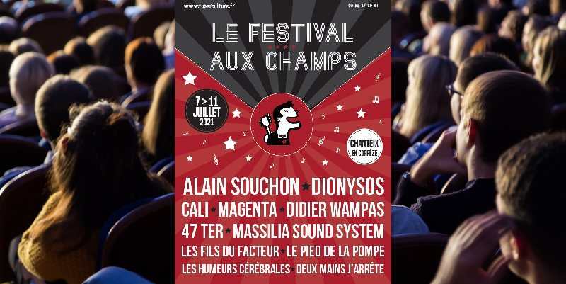 Le Festival aux Champs près de Brive