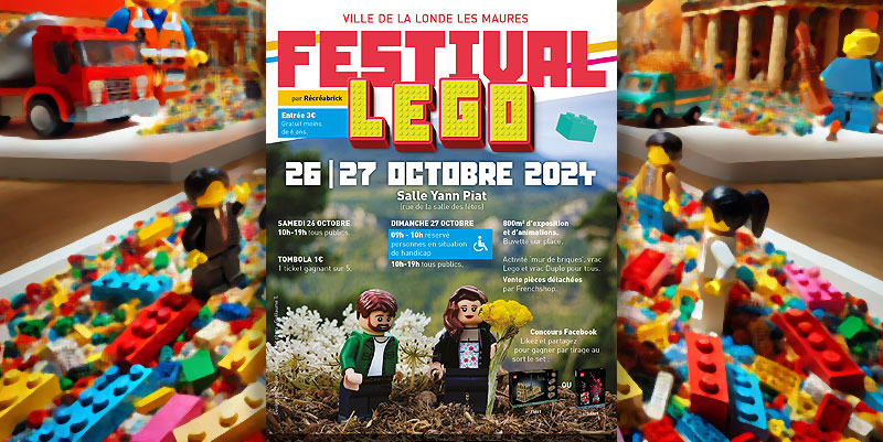 Festival Lego® 2024 à La Londe-les-Maures dans le Var : une aventure intergénérationnelle