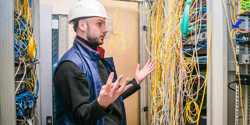 La fibre optique mal connectée