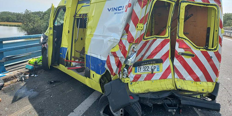 Hausse des véhicules d'intervention heurtés