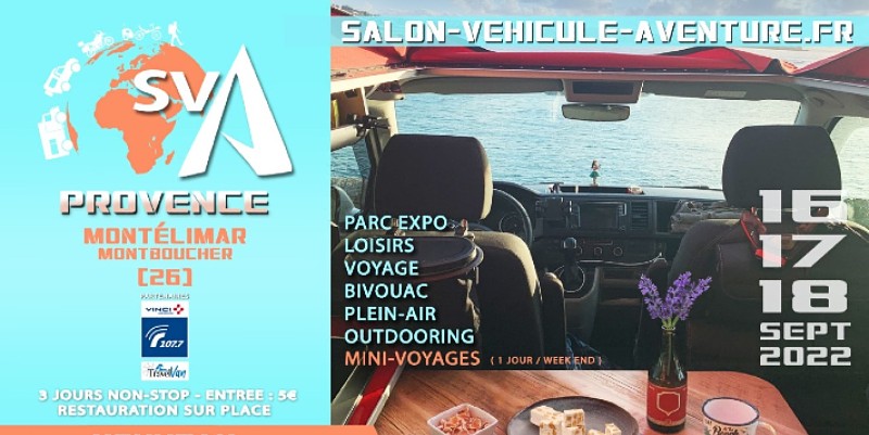 Le salon du véhicule d'aventure à Montélimar