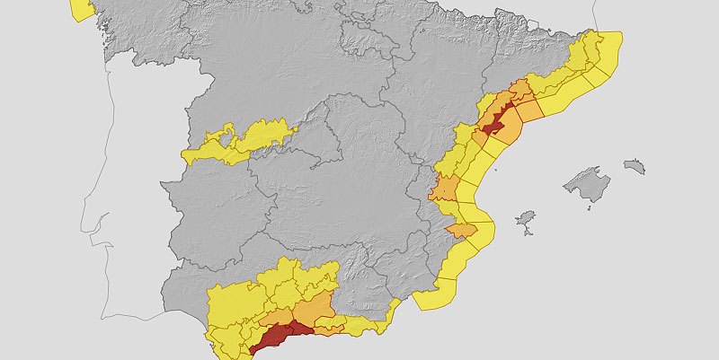 Espagne : pluies torrentielles et alertes rouges, les autorités se mobilisent