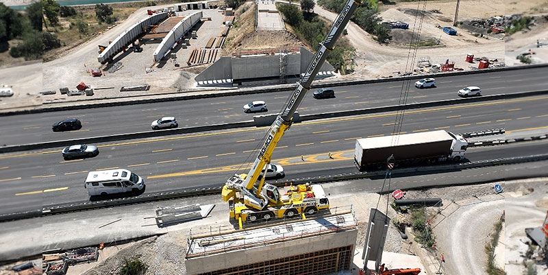 Pourquoi l'A7 fermera-t-elle ce week-end ? Tout sur l'installation du pont RD68