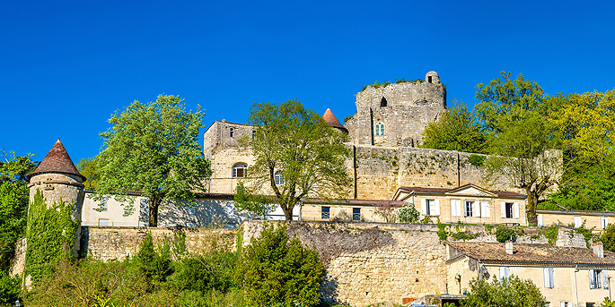 Le Château de Langoiran près de Bordeaux