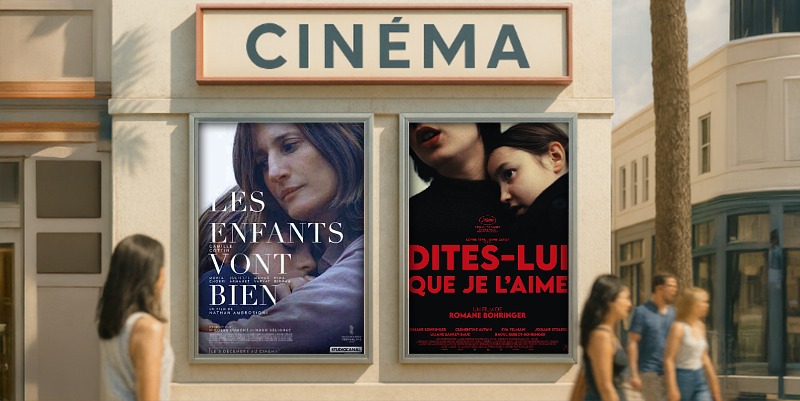 Au cinéma le 3 décembre : Les Enfants Vont Bien et Dites-lui que je l’aime