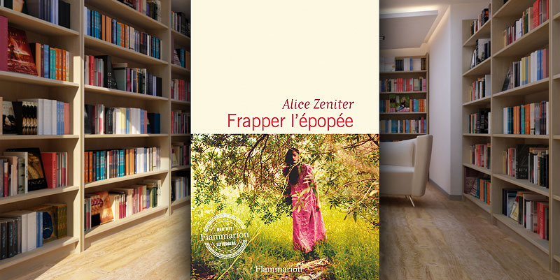 illustration de ''Frapper l'épopée'' d'Alice Zeniter