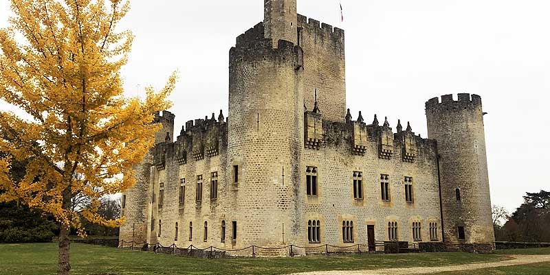 Le Château de Roquetaillade en Gironde