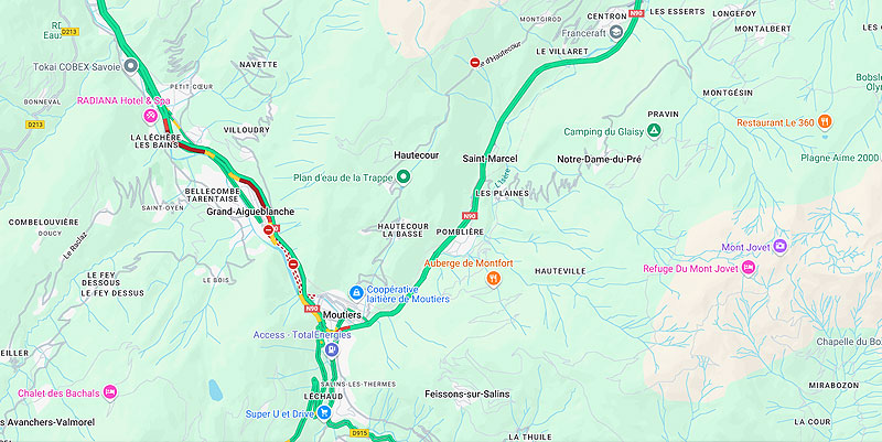 Éboulement sur la RN90 : à quoi s'attendre pour l’accès aux stations de Tarentaise ?