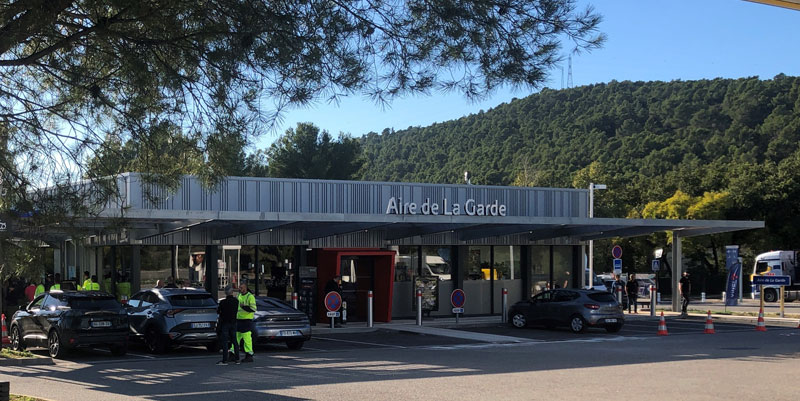 A57 Toulon, l'aire de La Chaberte devient La Garde