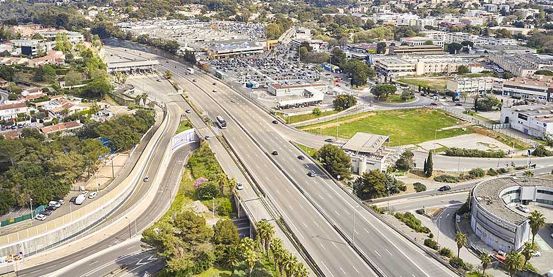 A8 Fermeture Aire de la Côte d'Azur