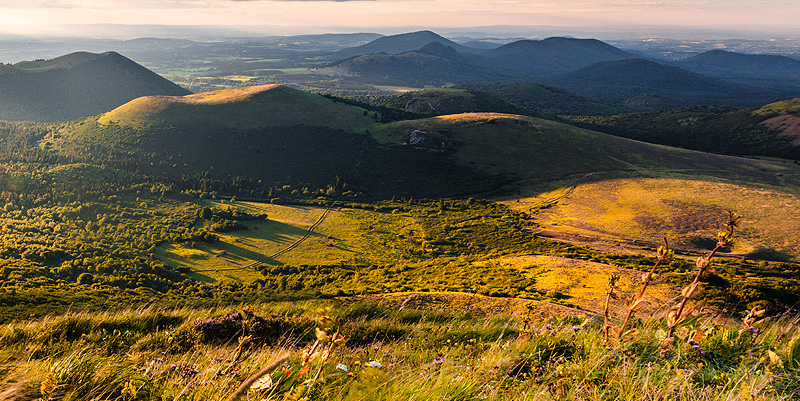 La chaine des Puys en Auvergne