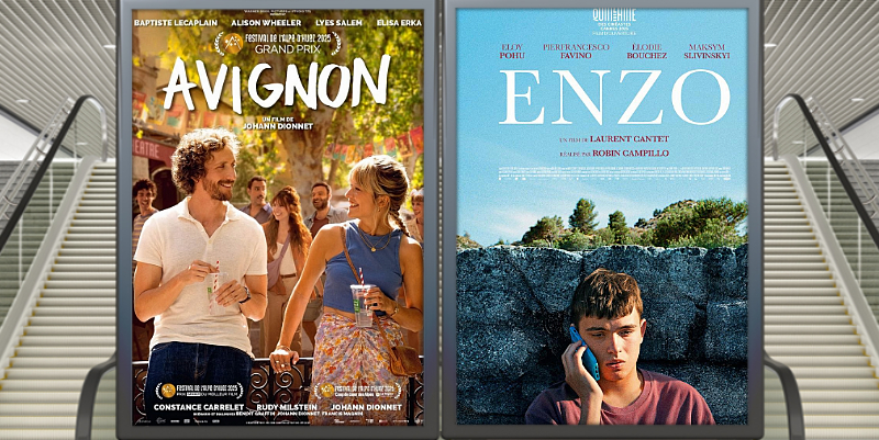 Au cinéma le 18 juin : Avignon et Enzo