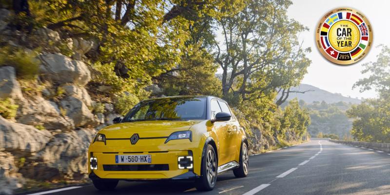 Voitures de l'année 2025 : triomphe électrique pour Renault et Alpine
