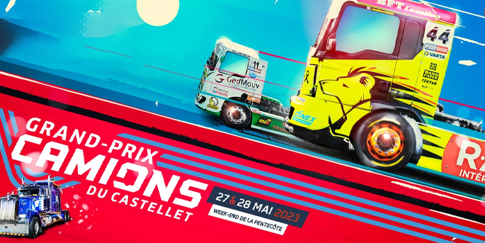 illustration de Grand Prix Camions du Castellet 2023, le 107.7 en direct