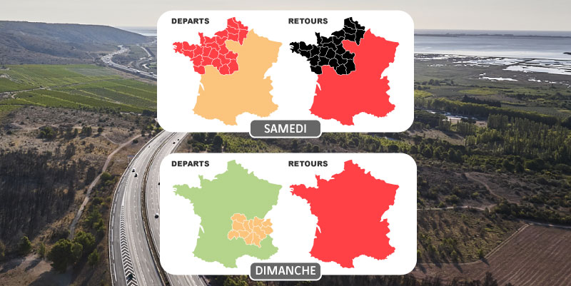 Week-end des 16,17 et 18 août : les conseils pour éviter les embouteillages