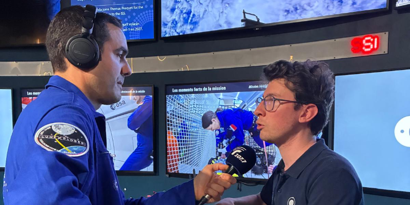 Une émission 100% spatiale : Le 107.7 en direct de la Cité de l’espace à Toulouse