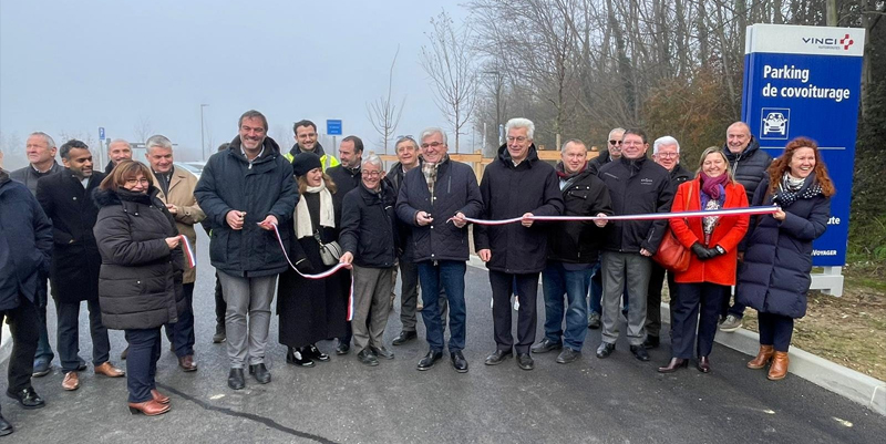Covoiturage : le parking de Communay ouvre ses portes