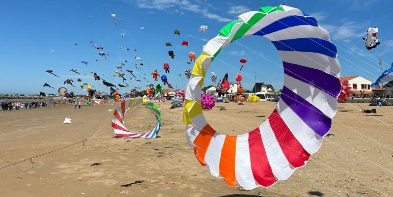 Châtelaillon-Plage, des enfants, du vent, du soleil, des cerfs-volants et près de 200 000 visiteurs