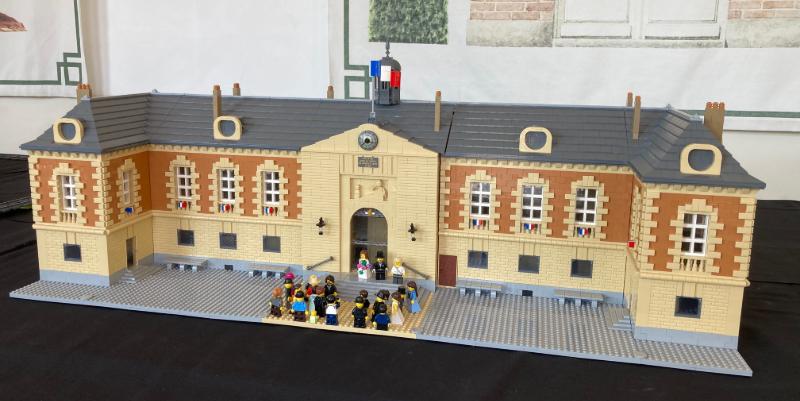 Des constructions en Lego® investissent le château de Breteuil