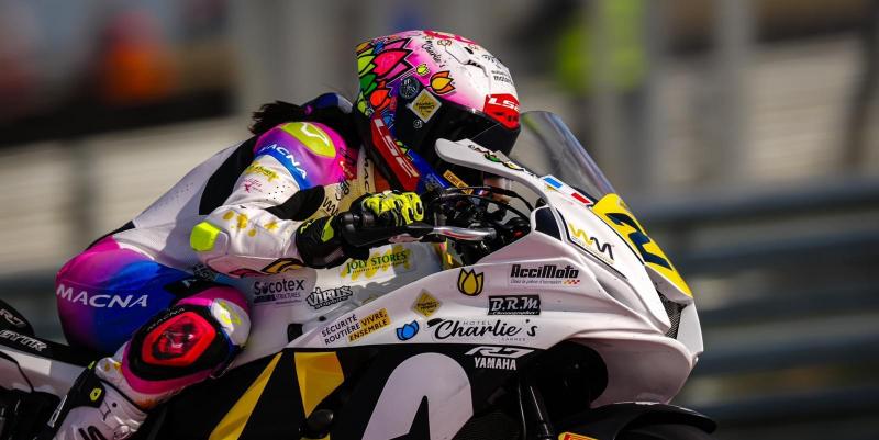 Ornella Ongaro, meilleure pilote de moto française et ambassadrice de la Sécurité Routière