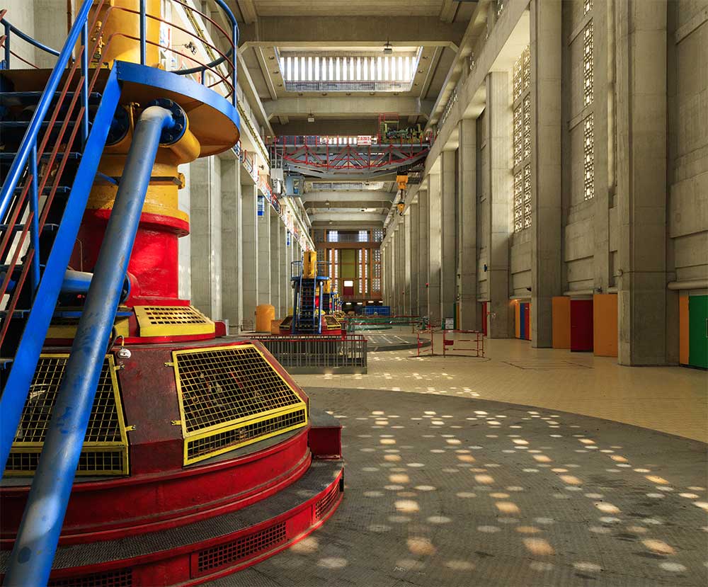 La centrale hydroélectrique de Bollène