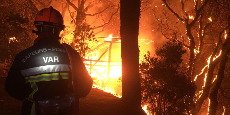 Incendie dans le Var (83)