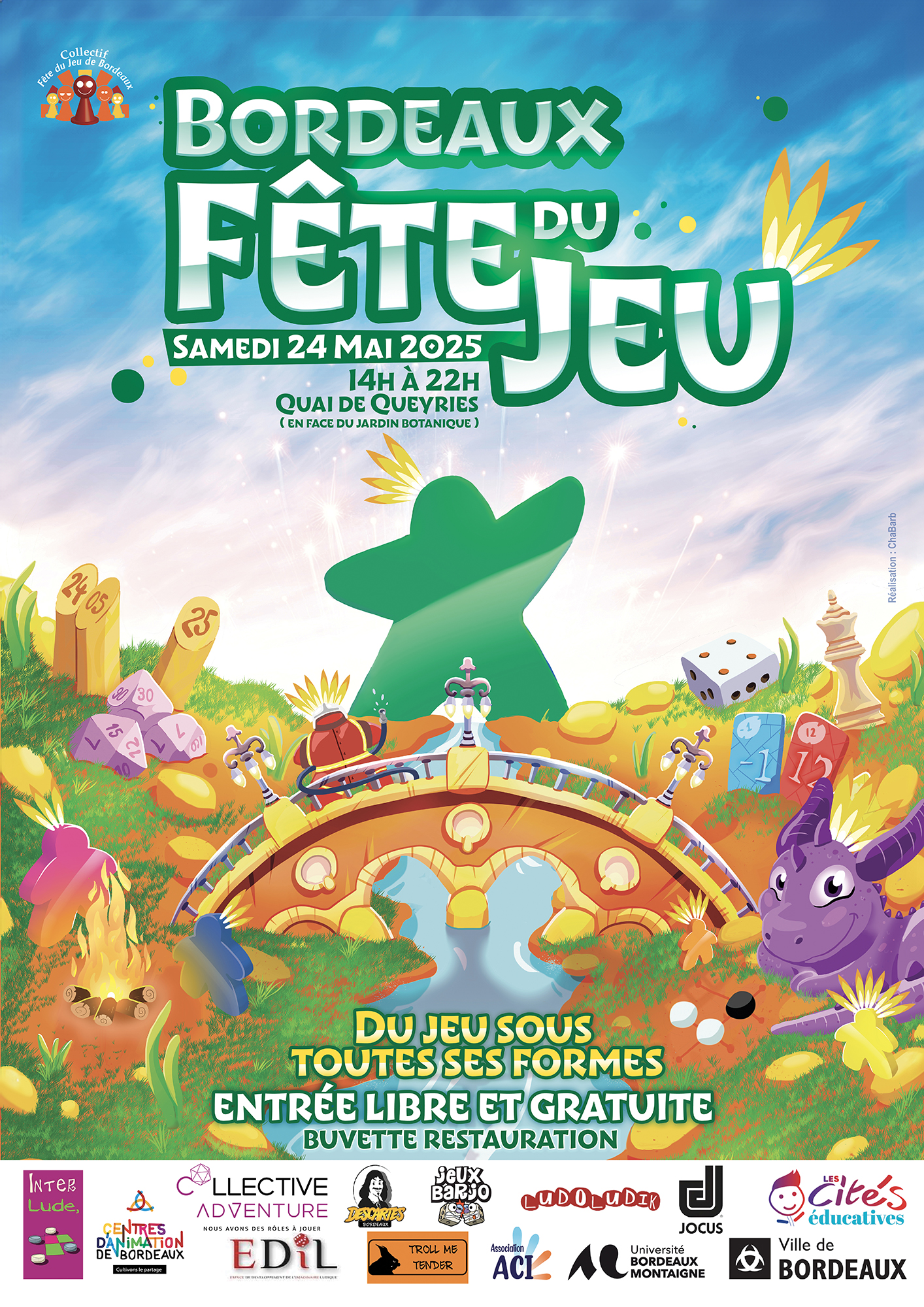illustration de Sans écran ni vidéo, la Fête du Jeu de Bordeaux s'installe sur le quai des Queyries