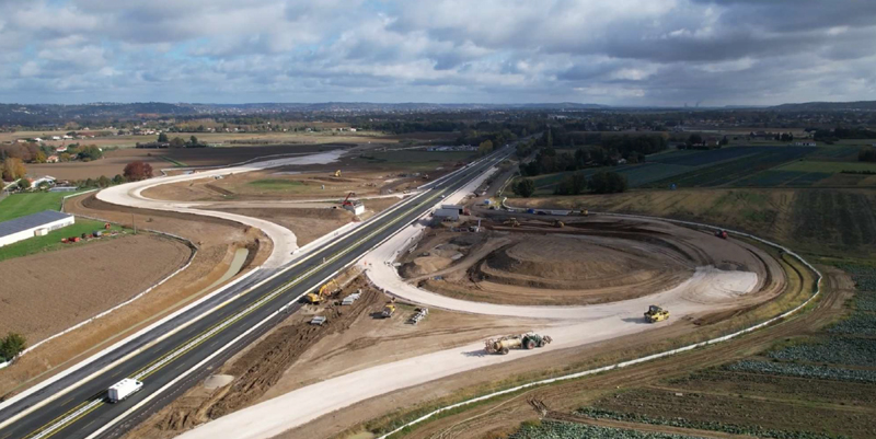 A62, l'échangeur d’Agen Ouest se dévoile